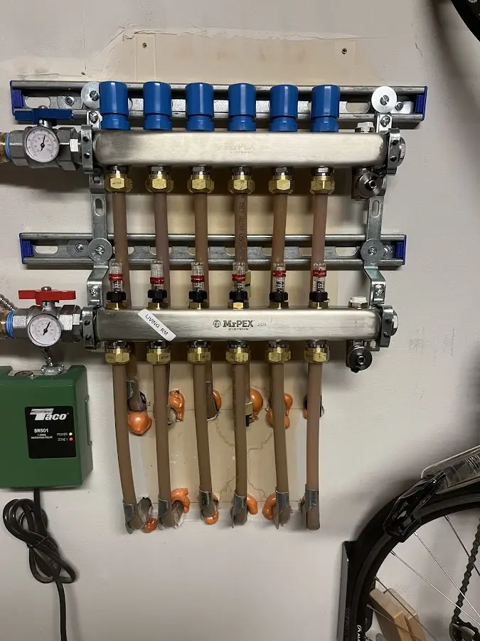 Plumber performing Leak Detection at a residential property in Denison